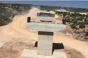 Gaziantep Gaspas Hızlı Tren Viyadükleri